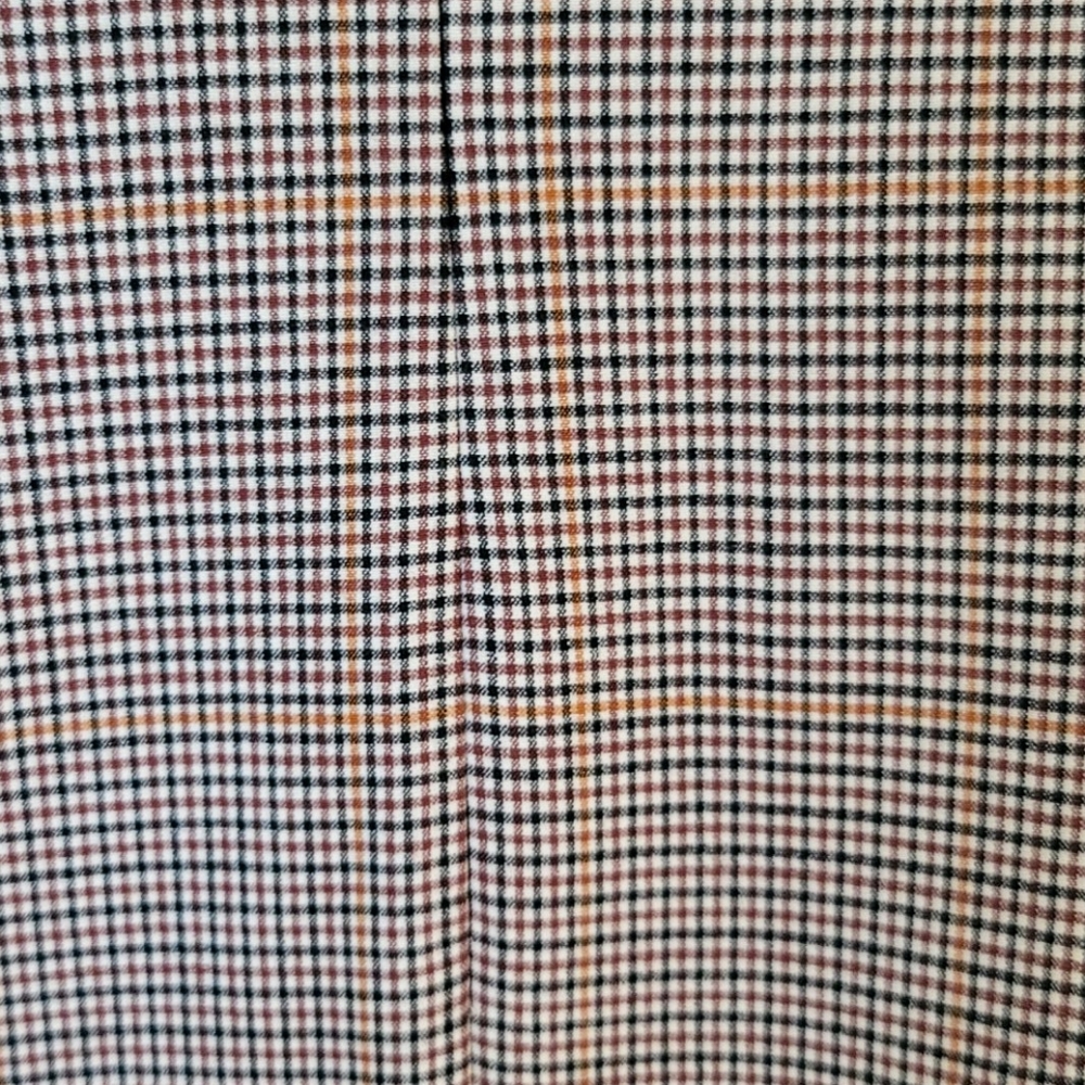 Theory work dress sleeveless and plaid print